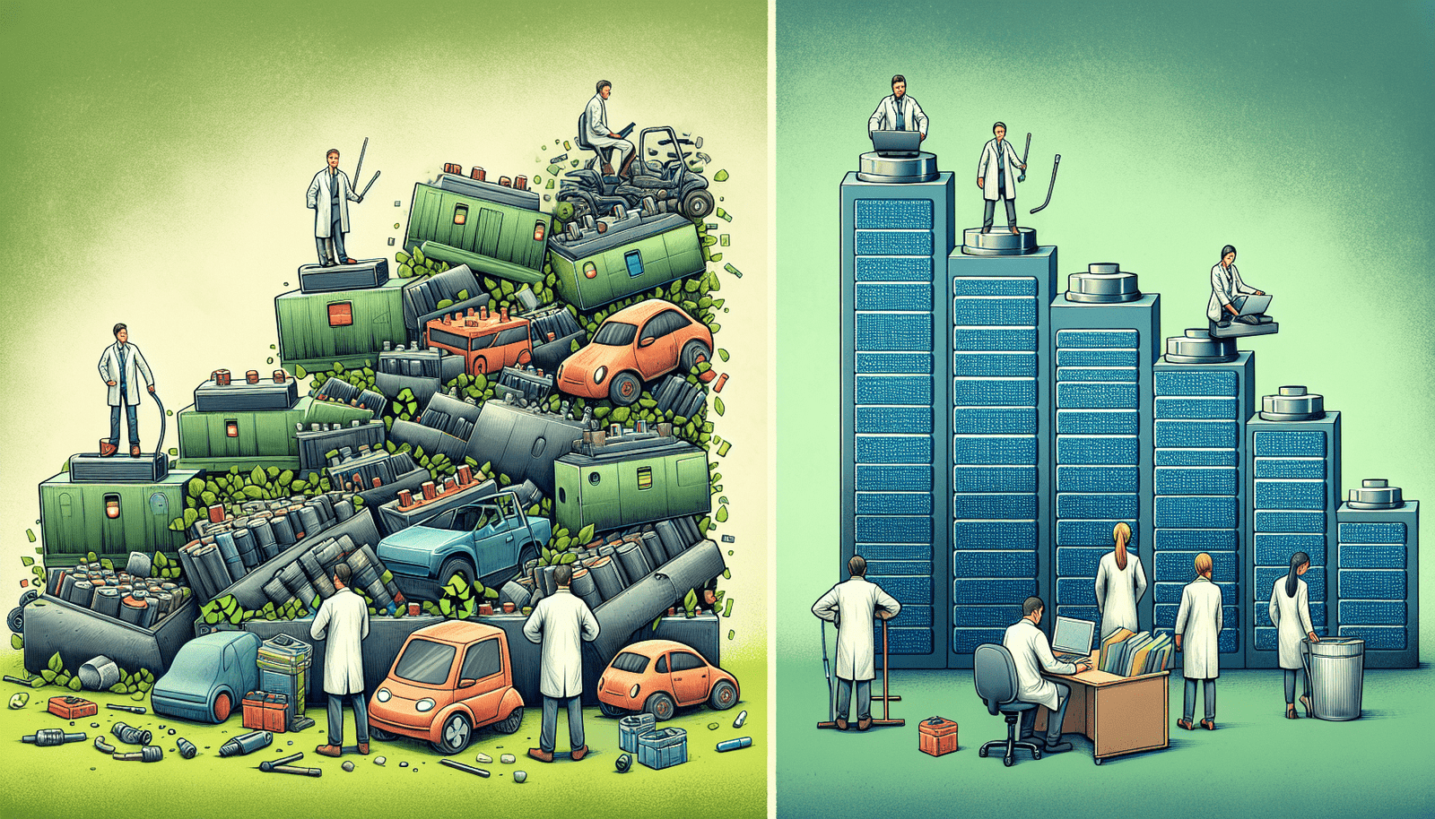 How Are Electric Vehicle Batteries Being Recycled And Reused?