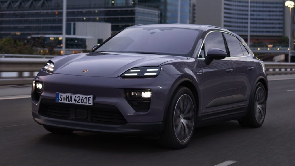 What Is The Estimated Charging Time For The Porsche Macan Electric Using Different Chargers?