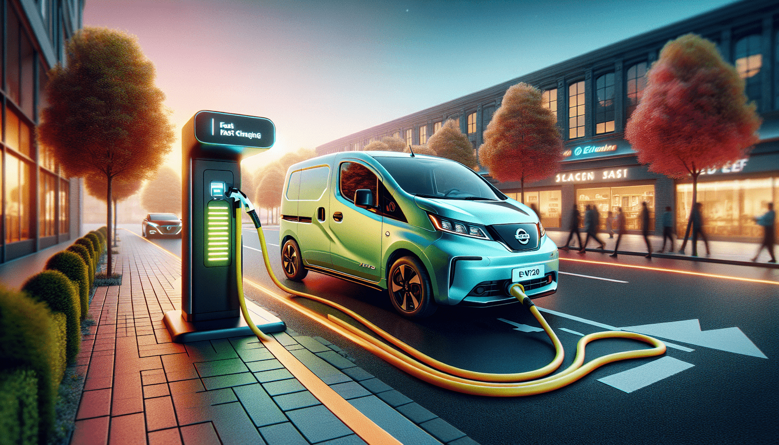 Does The Nissan E-NV200 Support Fast Charging At Public Stations?
