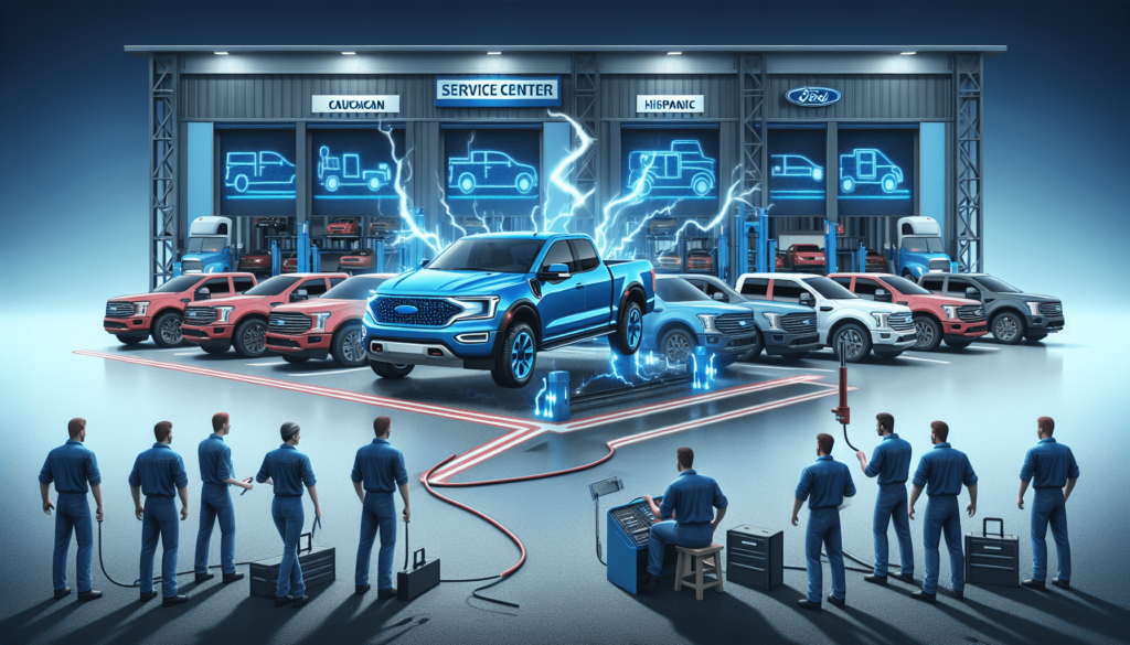 What Is The Availability Of Service Centers And Technicians For The Ford Lightning Electric Truck?